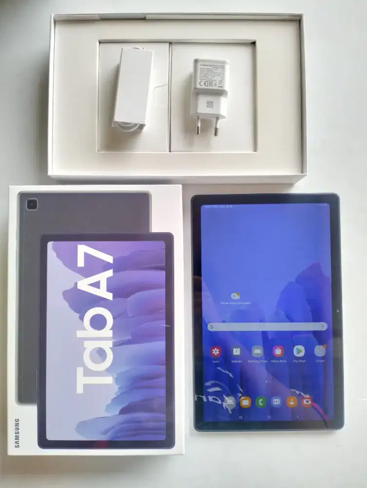 Tab Samsung A7 (3/32 GB).FullsetKotak Tali Cas Ori 100%. Unit Sehat
