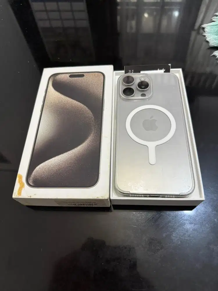 Boleh TT IPHONE 15 PRO MAX 256 BEACUKAI BH 89