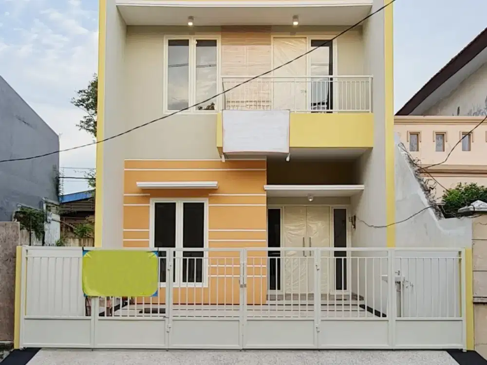 Rumah Baru 2 Lantai Minimalis Kutisari Indah Jalan Kembar Lebar
