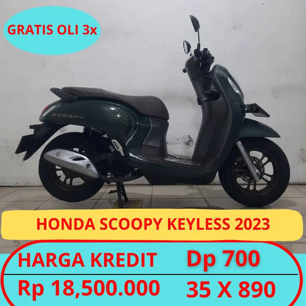 Honda Scoopy Keyless 2023 Dp Murah Hanya 700 Ribu