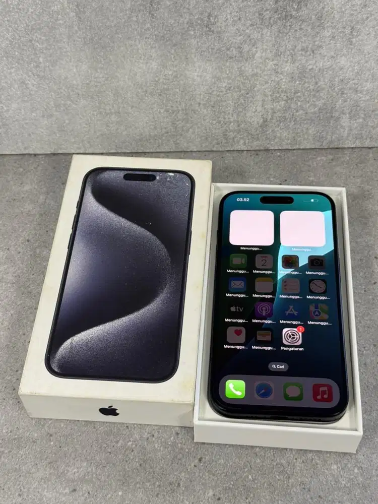 iPhone 15 Pro 128 Second iBox Fullset