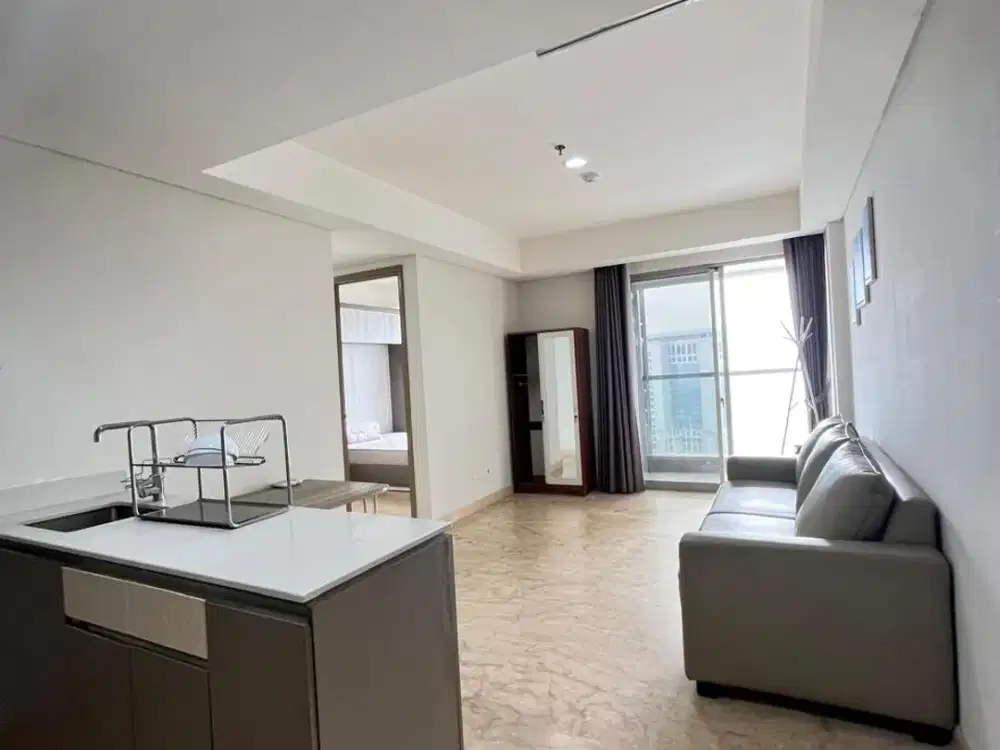 DISEWA APARTEMEN GOLD COAST PIK TIPE 2 BR 90m FULL FURNISH CAKEP SIAP HUNI