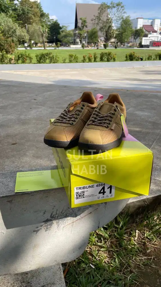 Sepatu Compass Tribune 4884 Tan Limited Edition