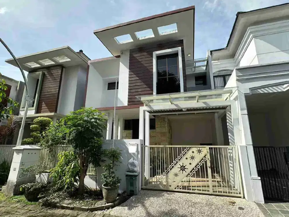 rumah permata jingga west area dua lantai dekat ub