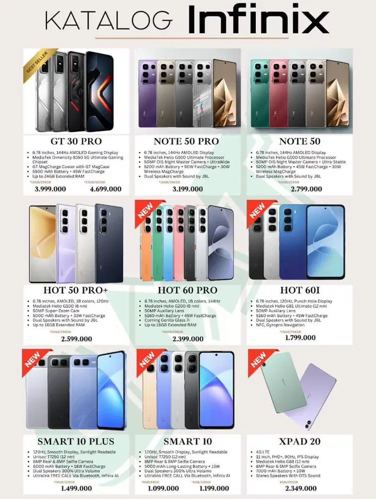 ALL KATALOG INFINIX