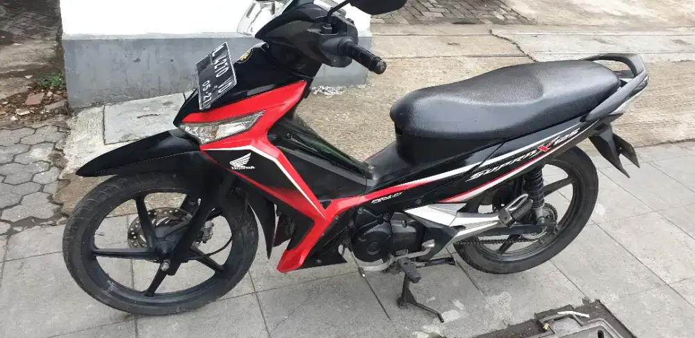 Supra X 125 Fi th 2017 mewah pjk baru