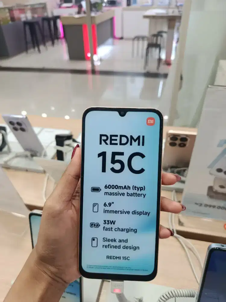 Redmi 15C Ram 8+8/256