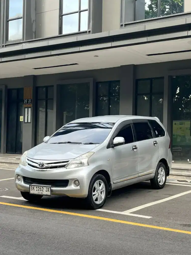 Avanza 2013 Silver 1.5 G Airbag