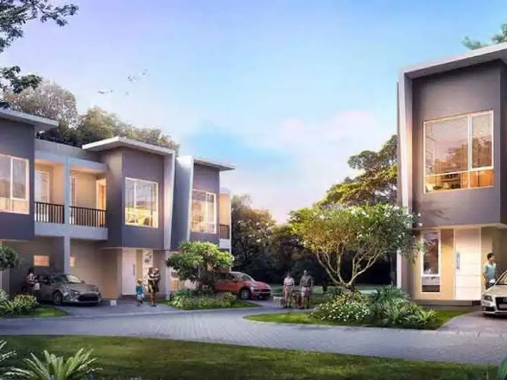 kiwi graha raya bintaro rumah baru dekat tol