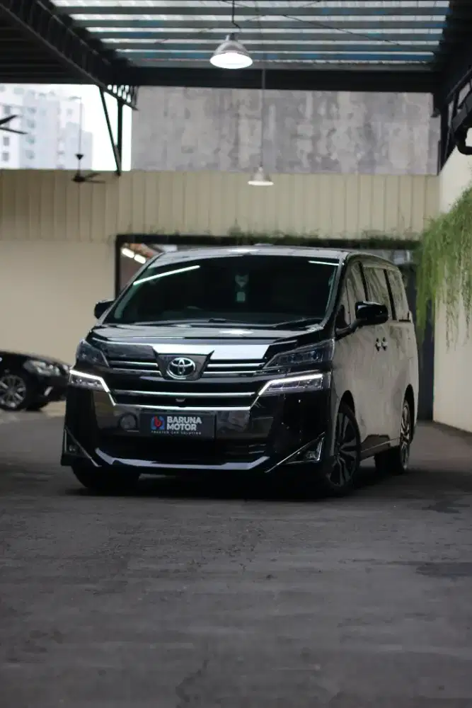 TOYOTA VELLFIRE 2.5 G ATPM FAVELIFT 2019 HITAM (Good Condition)