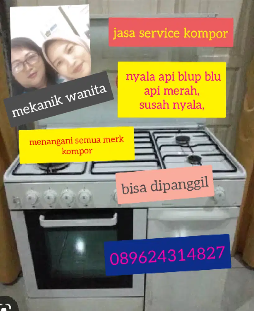 Jasa service kompor