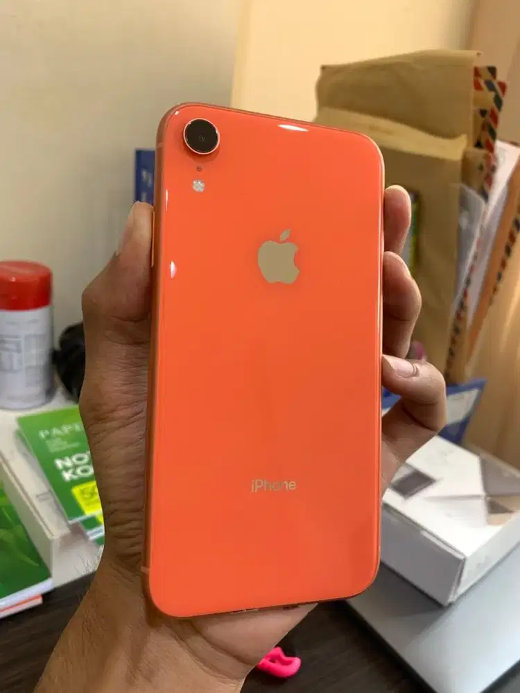 iPhone XR 64GB coral terdaftar beacukai