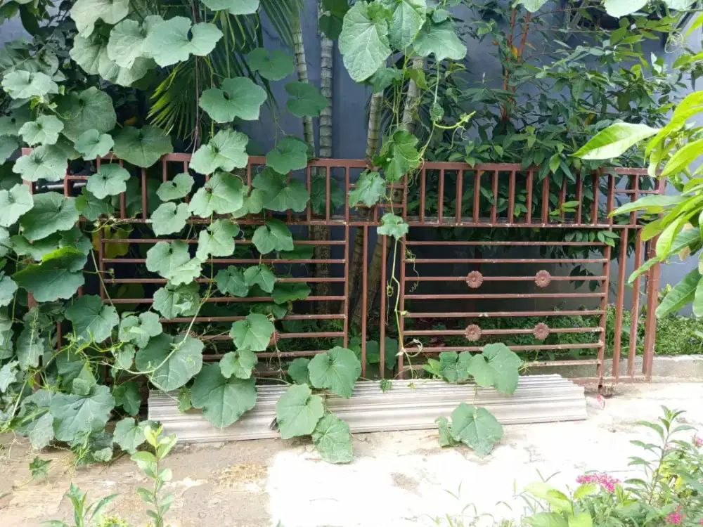 Dijual pintu pagar minimalis bekas