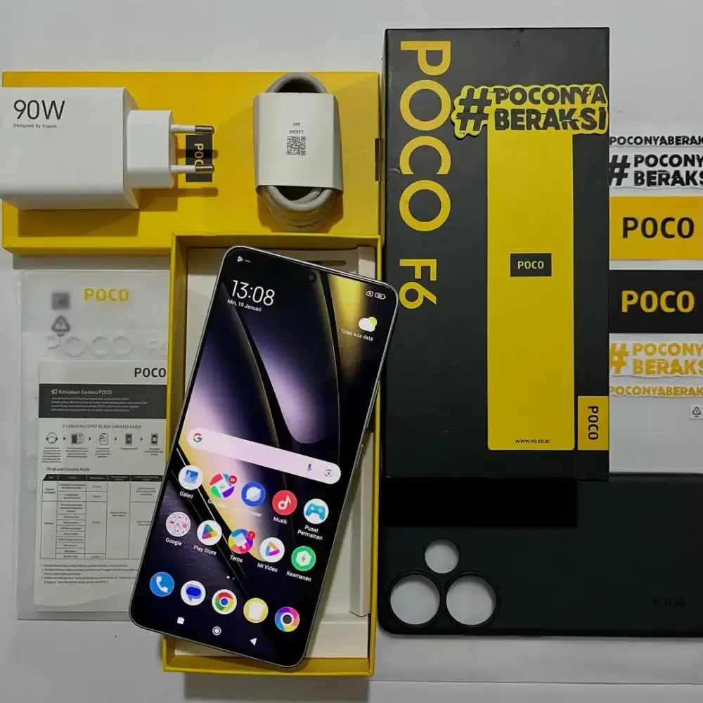 Poco F6 512/12gb Garansi Masih ada 8 bulan