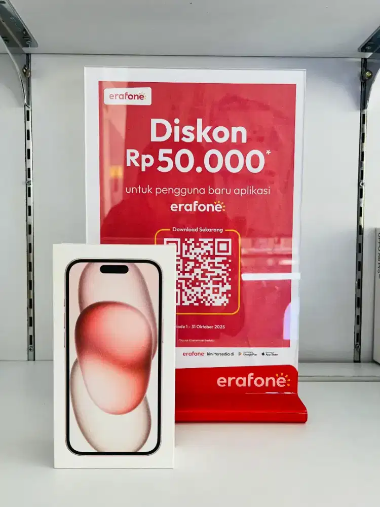 iPhone 15 Basic 128 Garansi iBox Bisa Cicilan