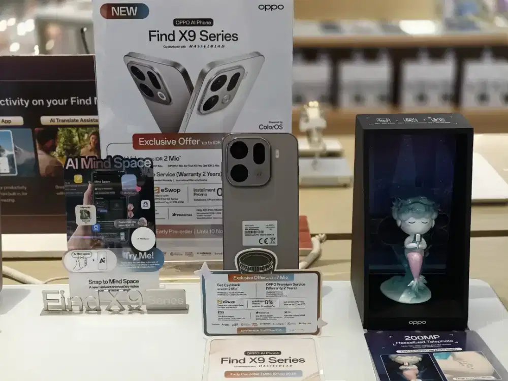 PRE-ORDER OPPO FIND X9 SERIES NEW (PROMO CASHBACK)