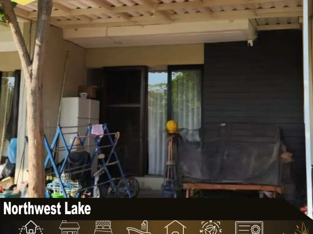 Dijual Rumah Northwest Lake Surabaya