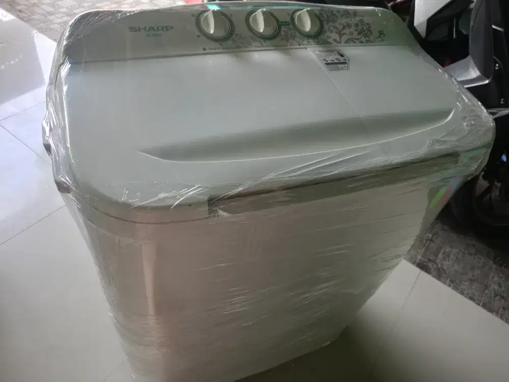 Mesin cuci Sharp 7kg mulussssss kyak baru