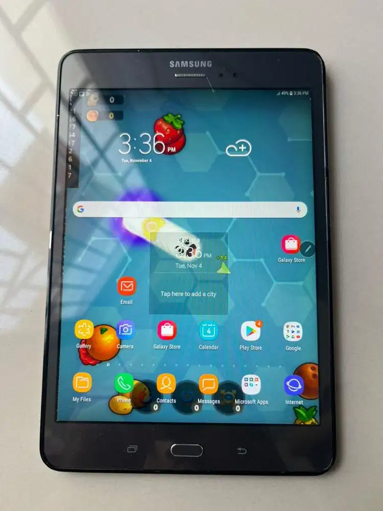 Tablet samsung galaxy tab A with pen