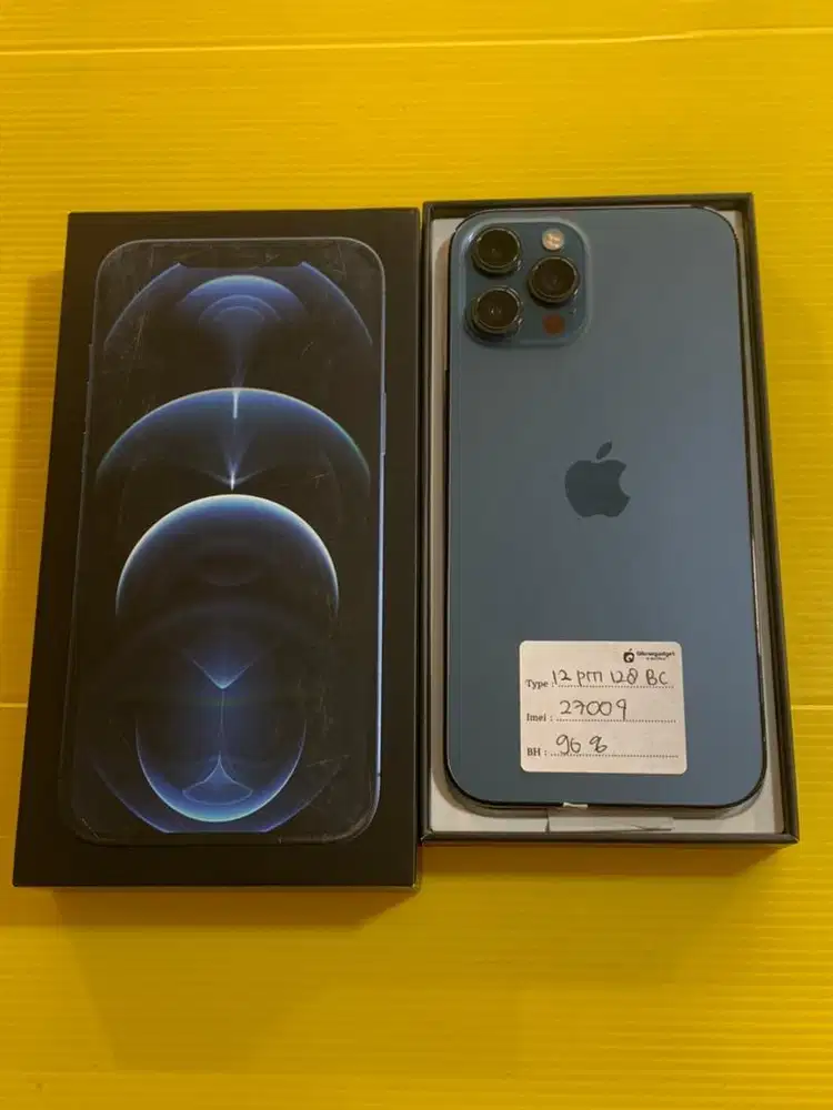 IPHONE 12 PROMAX 128GB BEACUKAI TERDAFTAR