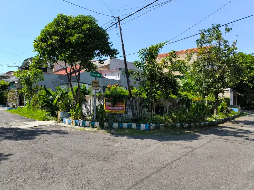 Dijual Tanah Rungkut Asri Barat Hook Dekat UBAYA TRANSMART