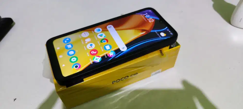 Poco c40 4/64 normal segel minus pemakaian