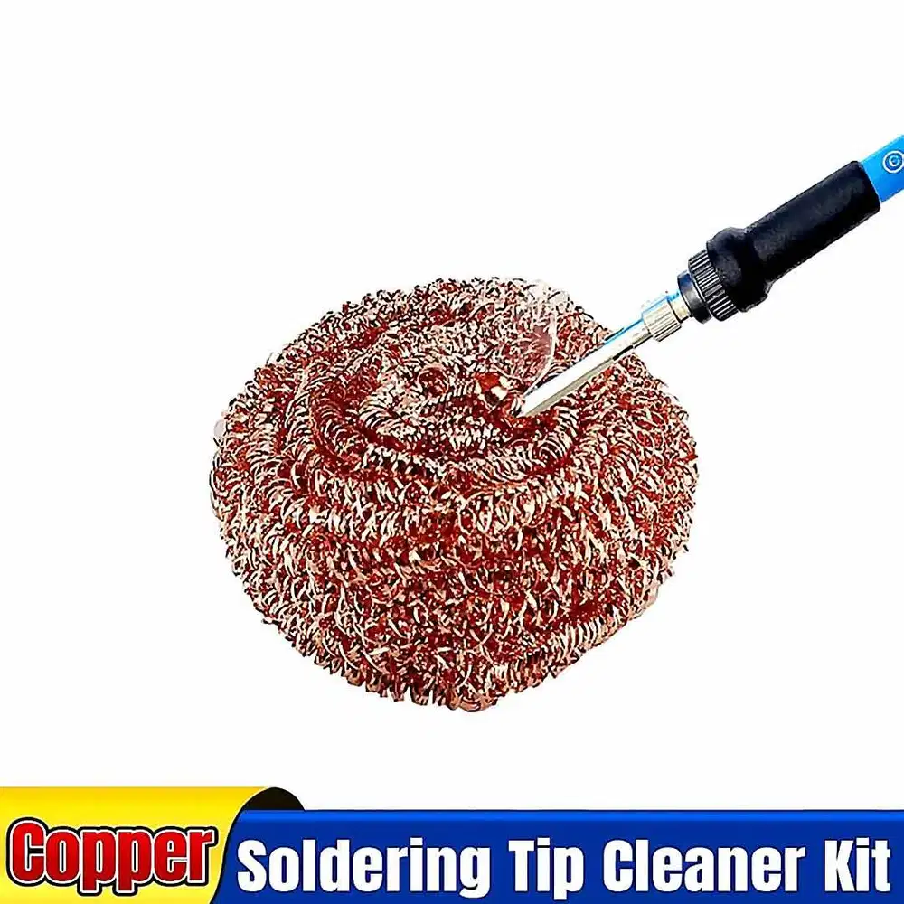 250924A Soldering Iron Head End Tip Cleaner Refill Gulungan Sikat Kawa