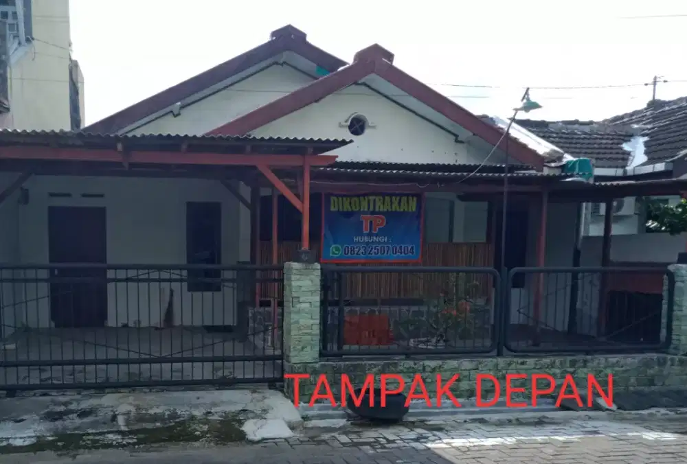 DIKONTRAKAN RUMAH UNTUK HUNIAN HARGA 20 JT PER TAHUN