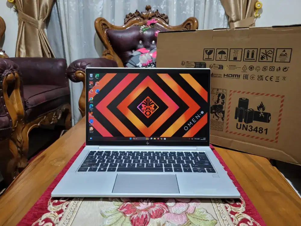 Laptop hp elitebook Ryzen 5 Pro Gen11 Ram 16/256GB SSD 98% Gres