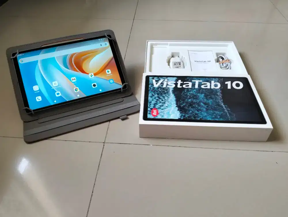 BU ITEL VISTA TAB 10 RAM 4GB +8GB/ 128GB 4G LTE 10in Versi 14 6000Mah