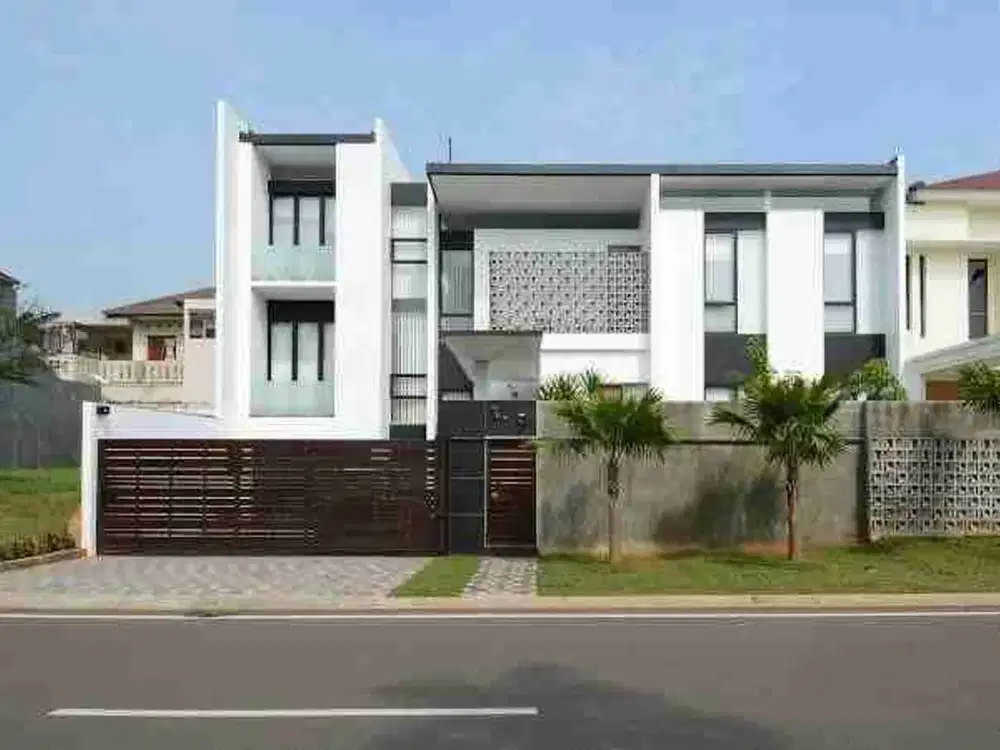 MEWAH FURNISHED !! dg Swimming Pool Rumah Kota Wisata Cibubur