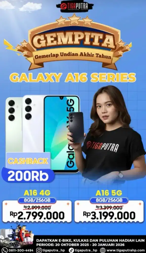Samsung A17 dan A16 Series