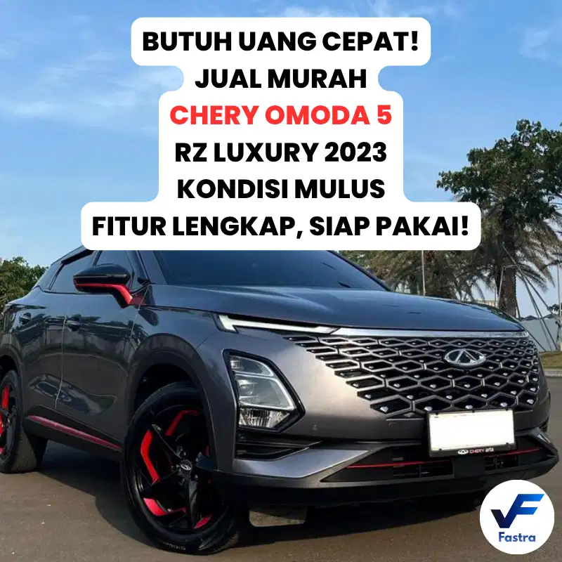Butuh Uang! Jual Cepat, Chery Omoda 5 RZ Luxury 2023 Full Fitur!