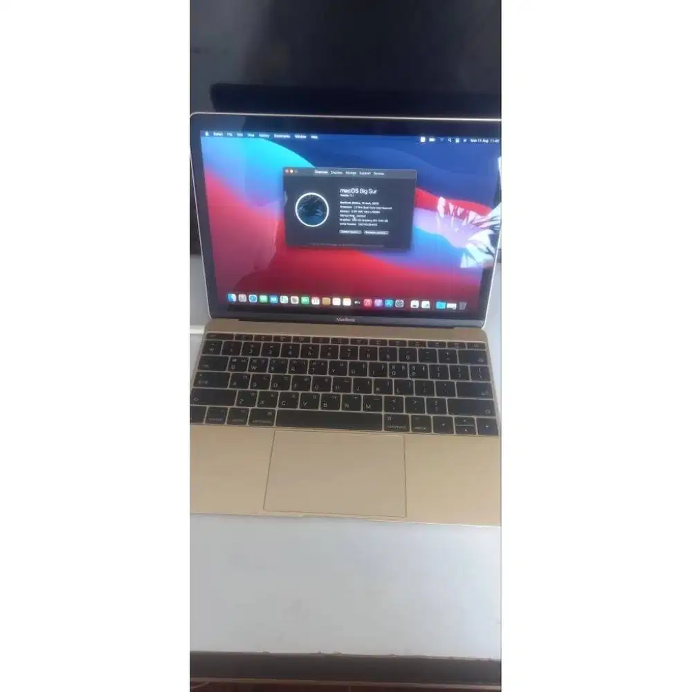 Logic board mesin A1534 Macbook Air Retina 2016 12 inch Not M1 M2