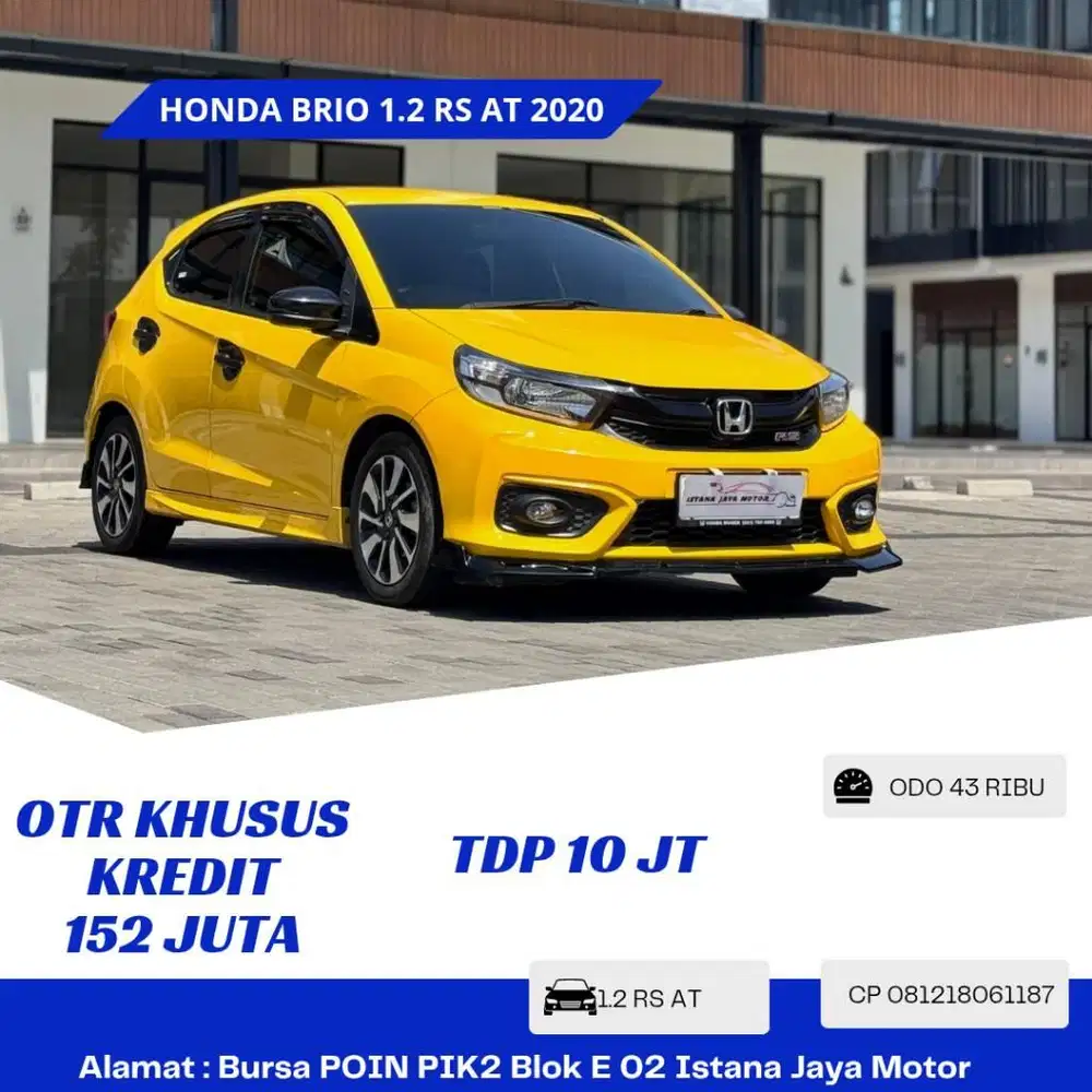 HONDA BRIO RS 1.2 AT 2020