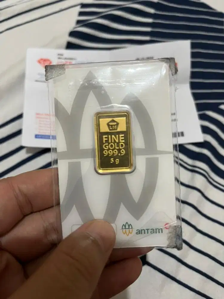 Emas Logam Mulia Antam 5 Gram
