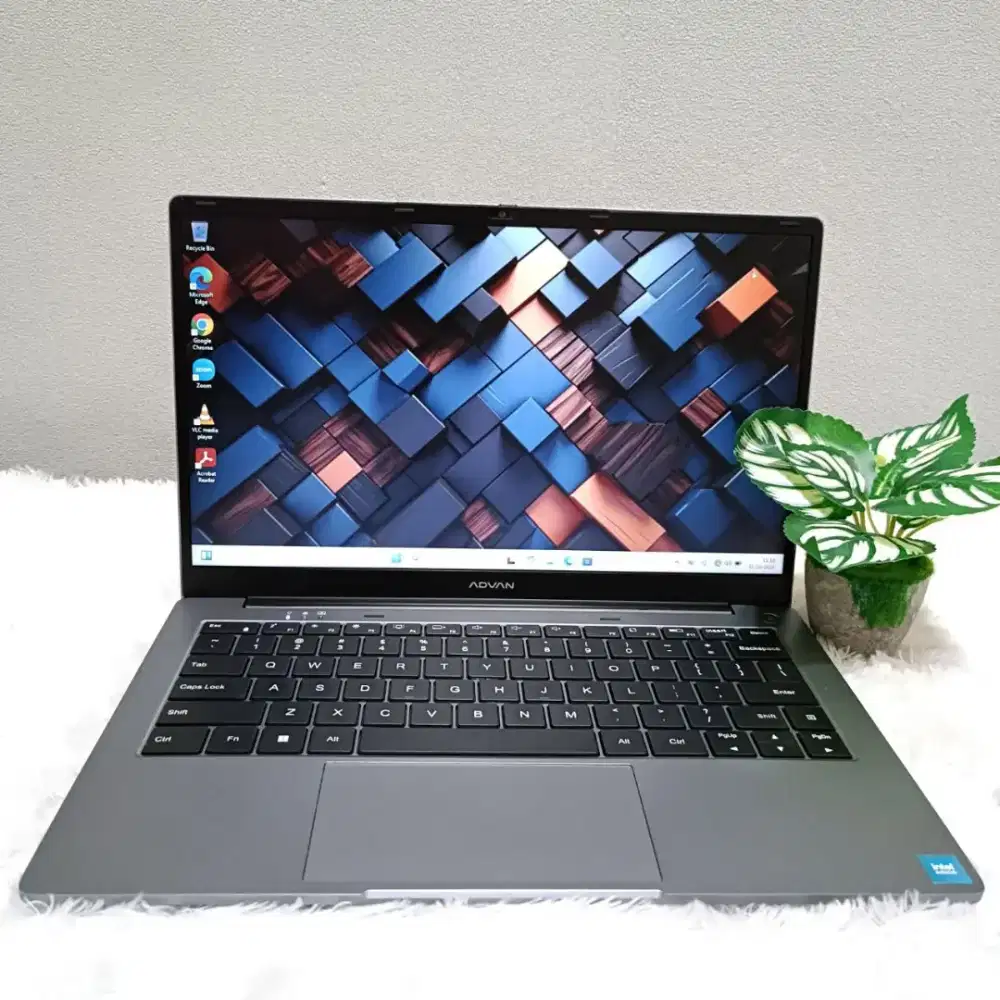 LAPTOP MURAH ADVAN TBOOK N100 RAM 8GB SSD 128GB LAYAR 14.0 INCH SILVER