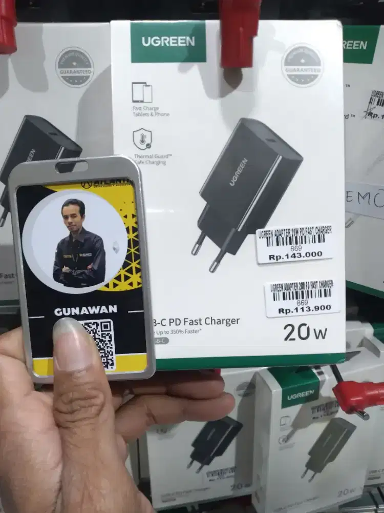 Adapter UGREEN 20W ATLANTIS DAHSYAT