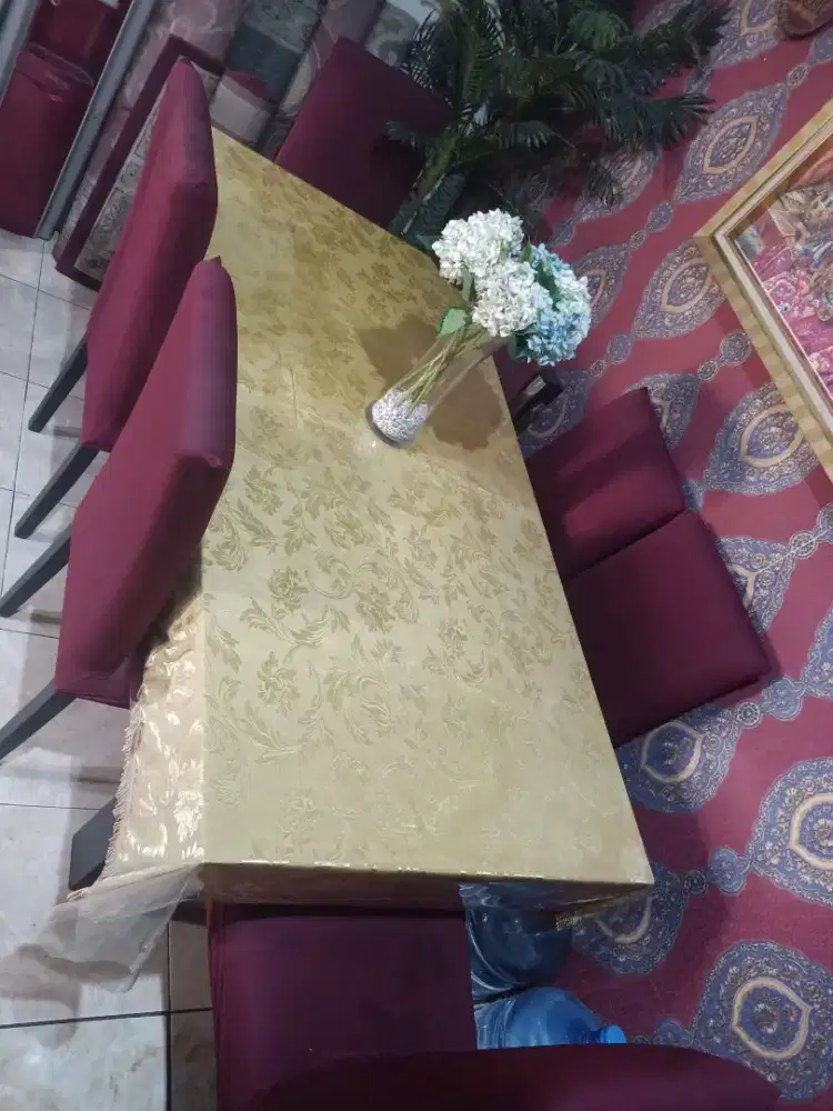 Dijual meja makan + 6 kursi