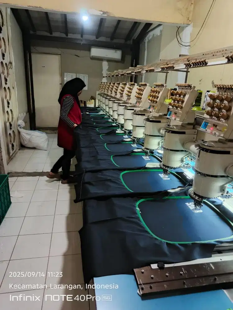 Dijual Cepat Mesin Bordir Jepang Merk Barudan