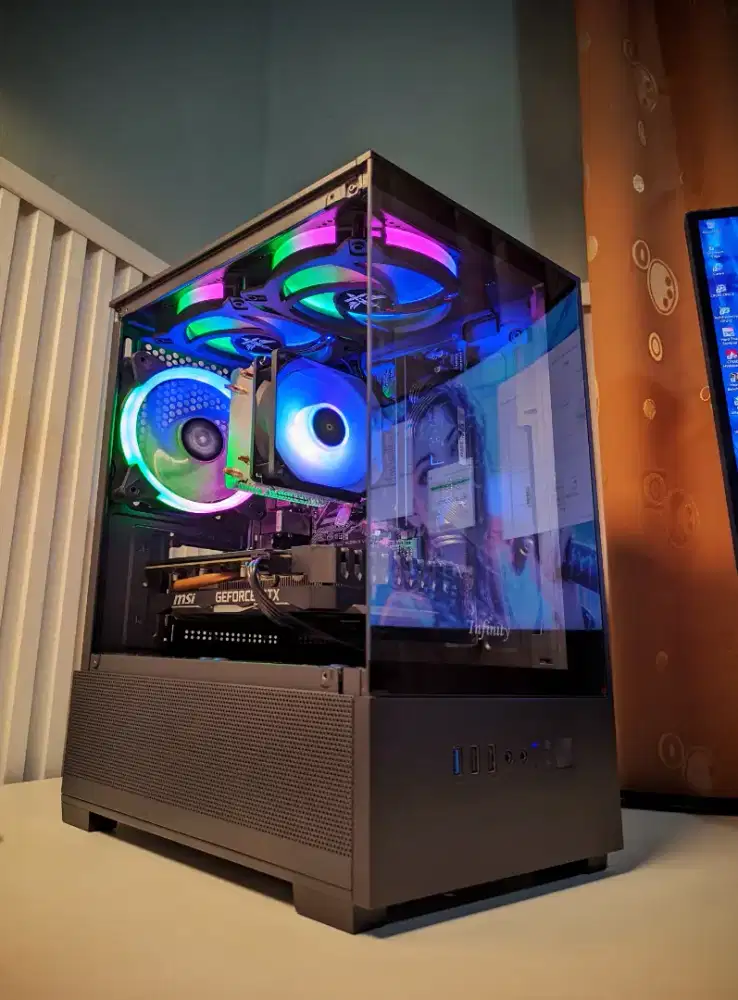 pc dual vga ryzen 5600g / gtx 1660 super / ram 16gb / ssd