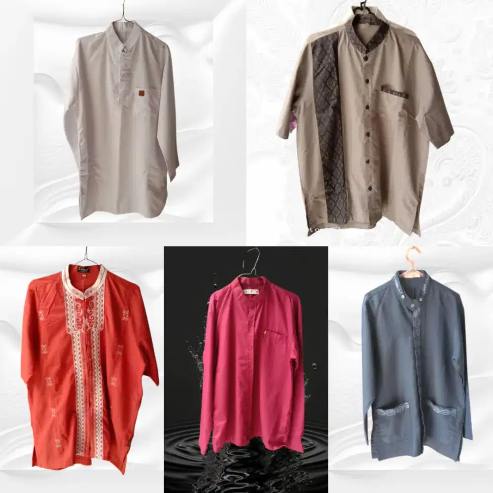 100 rebu dapat 5 pcs atasan Pria dewasa