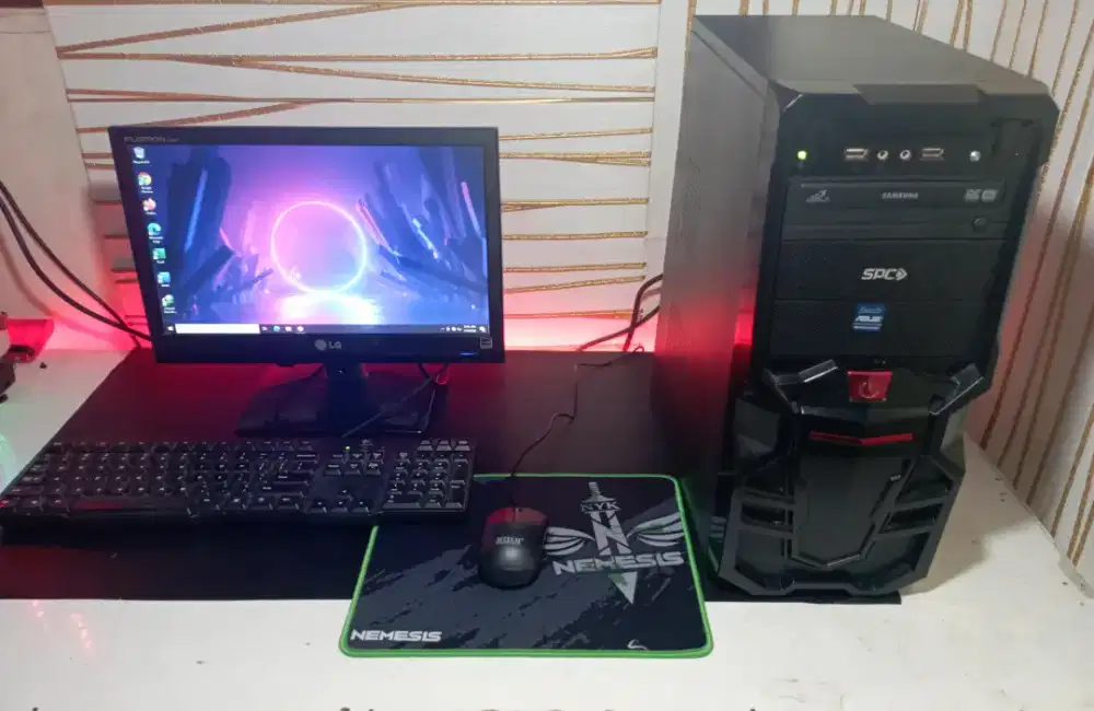 PC Komputer Fullset Core i7/ Ram 8Gb/ HDD 500Gb/ Monitor No Minus