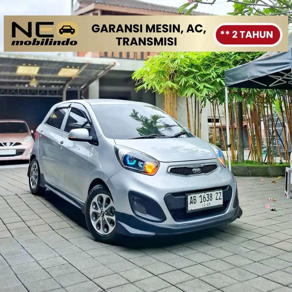 [ Garansi Mesin, Matic ] KIA PICANTO 1.2 AT CBU 2013 ABU ABU
