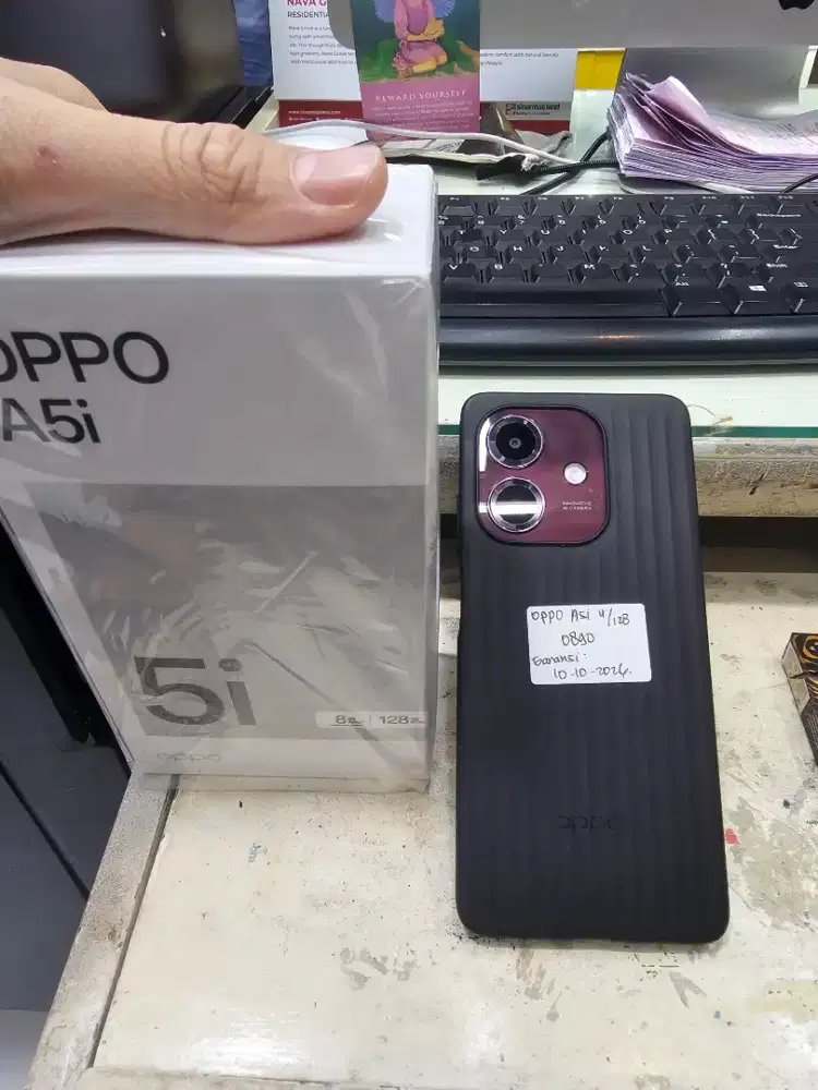 OPPO A5i 4/128GB merah