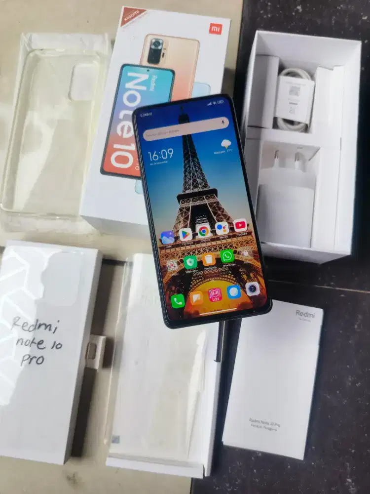 Redmi note 10pro 8/128GB like new pemakaian cewek tangan pertama segel