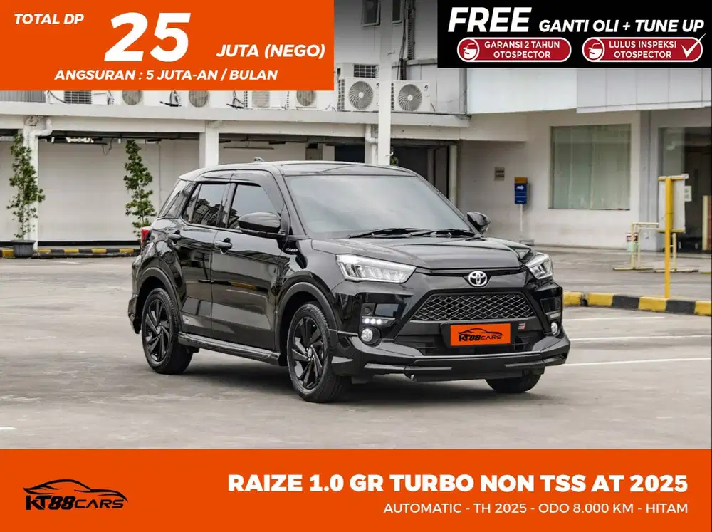 TOYOTA RAIZE GR 1.0 TURBO NON TSS METIC 2025