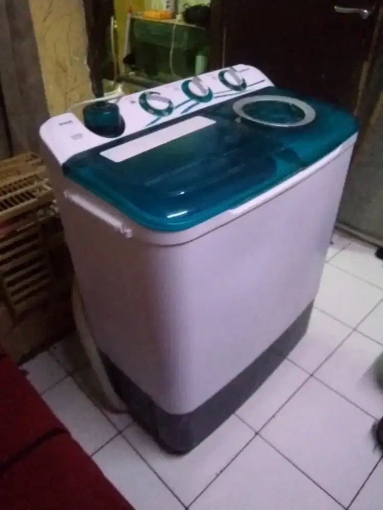 Jual mesin cuci merk Sanken kpsitas 8kg fungsi normal