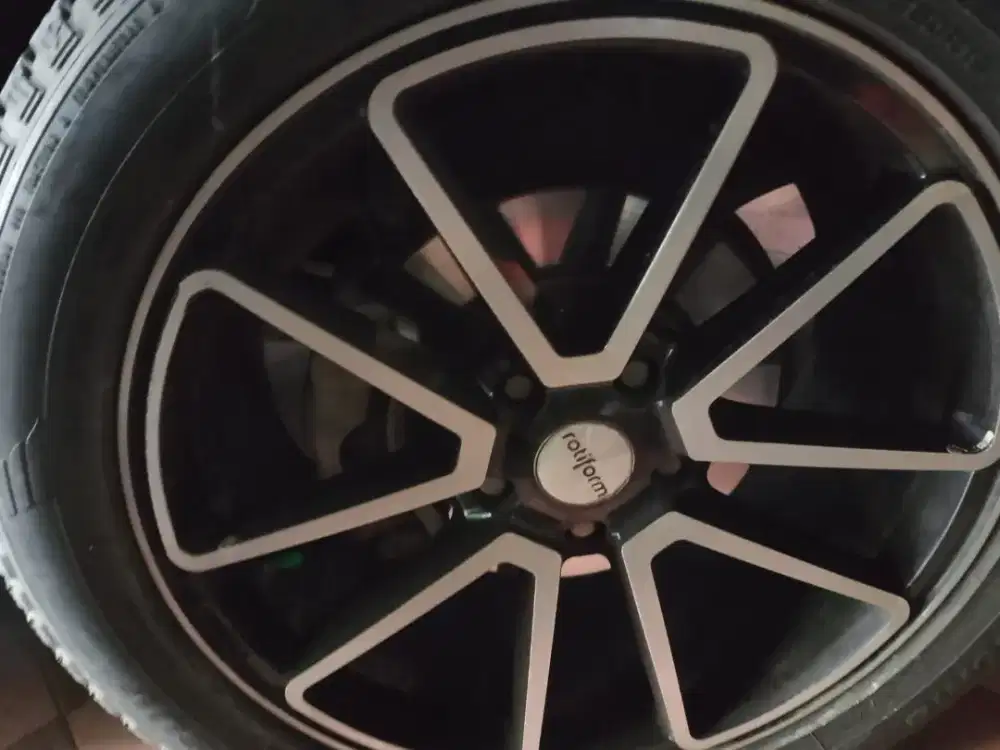 Velg Rush R18 Pcd 5/114 ET40+BanGoodyearEficient 235/50DuluBelinya16jt