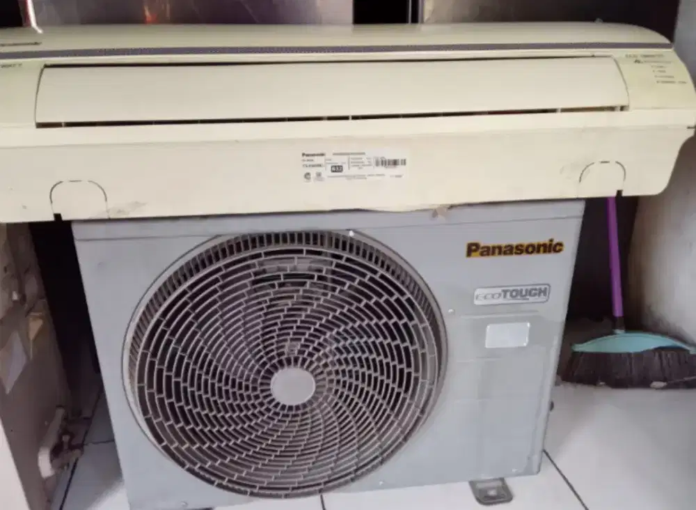 AC PANASONIC SECOND OUTDOOR DAN INDOOR 1/2 pk